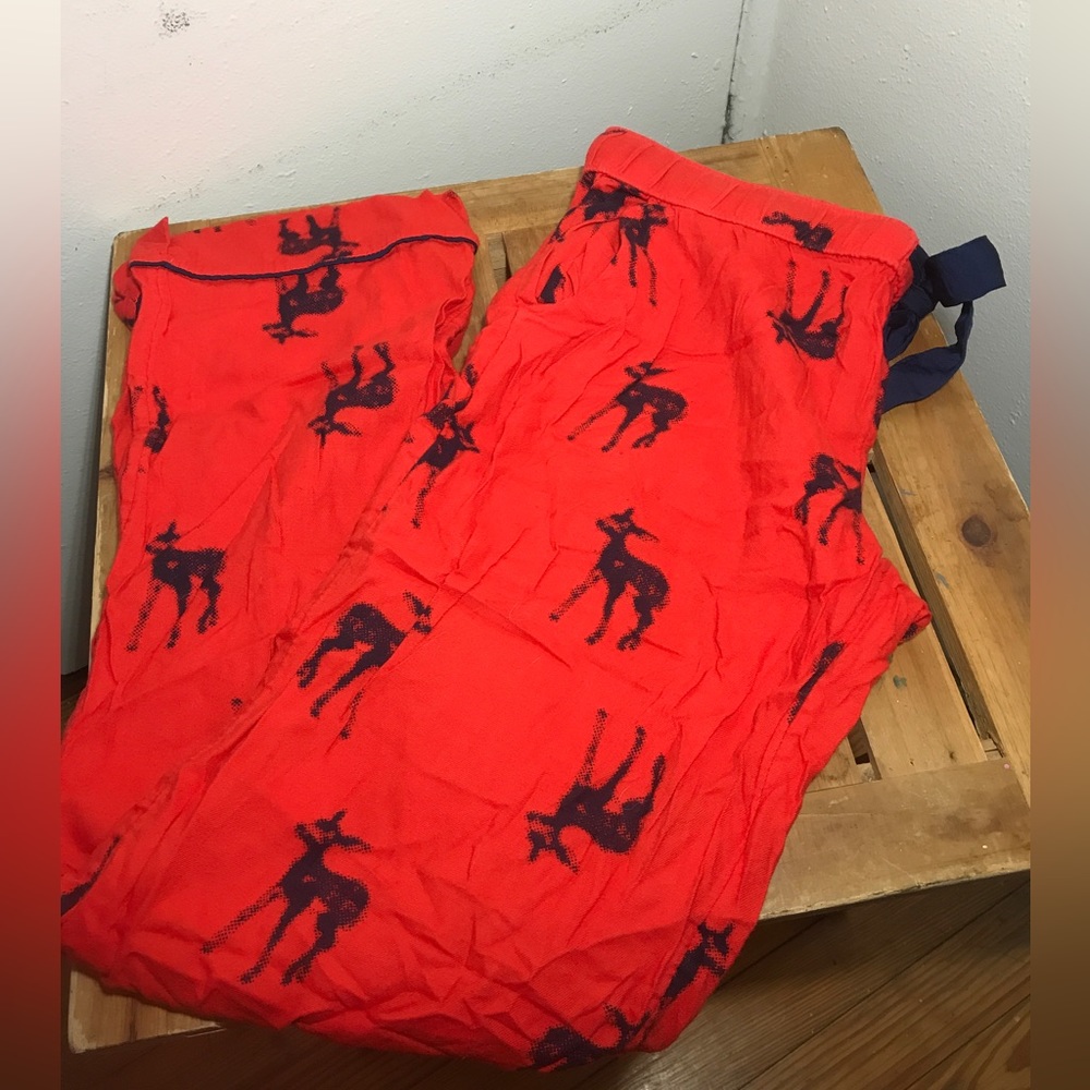 Aerie Deer Flannel PJ Pants